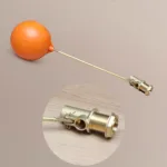 FLOATVALVE 1ENCH BRASS BEGLAR