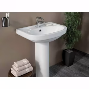 Saudi Ceramics Sana Wash Basin, White