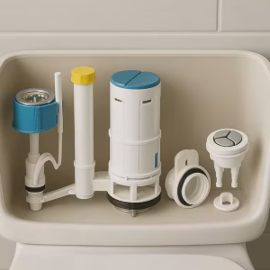 ZDD119 Toilet Cistern Bottom Inlet Fitting with Bushing (China)
