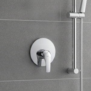Grohe Eurosmart 33556003 Single-Lever Shower Mixer, 1/2 Inch, 1-Way
