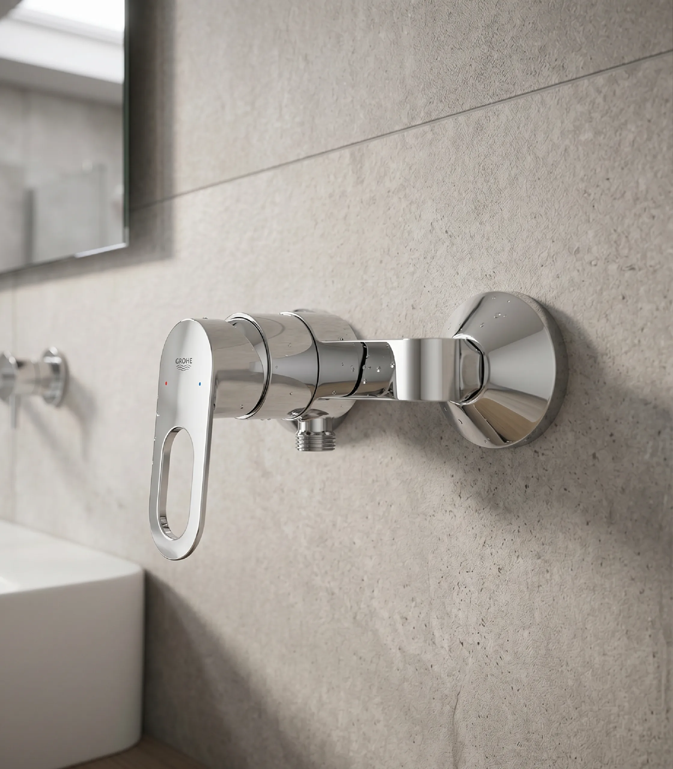 Grohe BauLoop 2363410D Shattaf Mixer