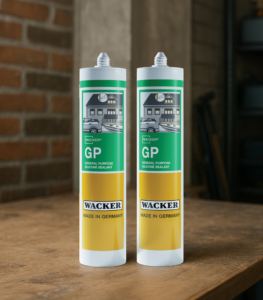German 1200 Silicone Sealant, Beige