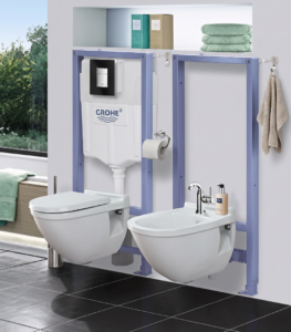 S/WC HIDDEN SIPHON WITH PUSHING CISTERN 3874500D [GROHE]