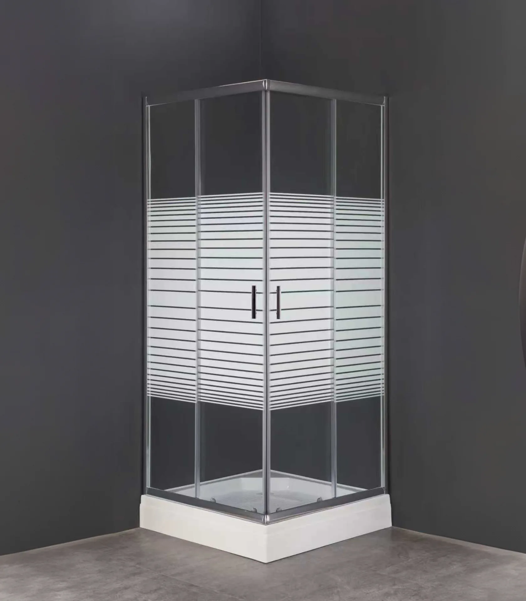 Square Shower Enclosure 824, 70 × 70 cm (SE) by MAJOR