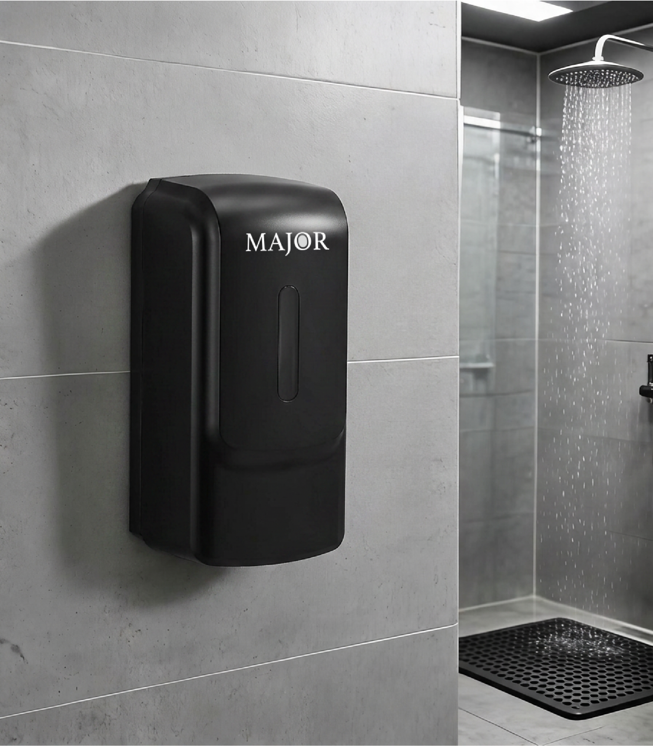 Soap Dispenser SENSOR Foam 1000ml ADS-560B BLACK (CHINA)