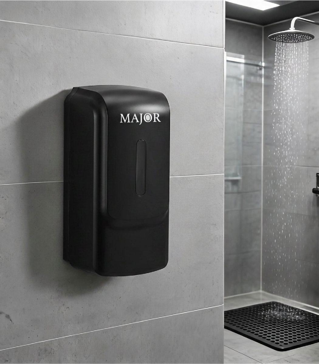 Soap Dispenser SENSOR Foam 1000ml ADS-560B BLACK (CHINA)