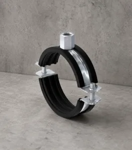 Heavy-Duty GI Rubber-Lined U-Clip 1-Inch