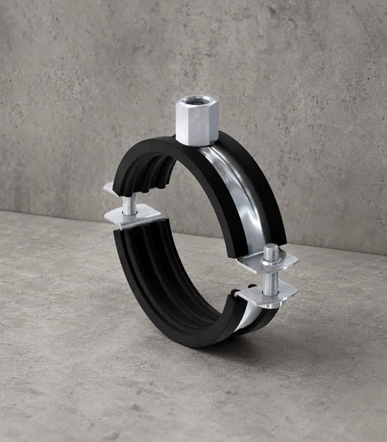 Heavy-Duty GI Rubber-Lined U-Clip 1 1/2-Inch