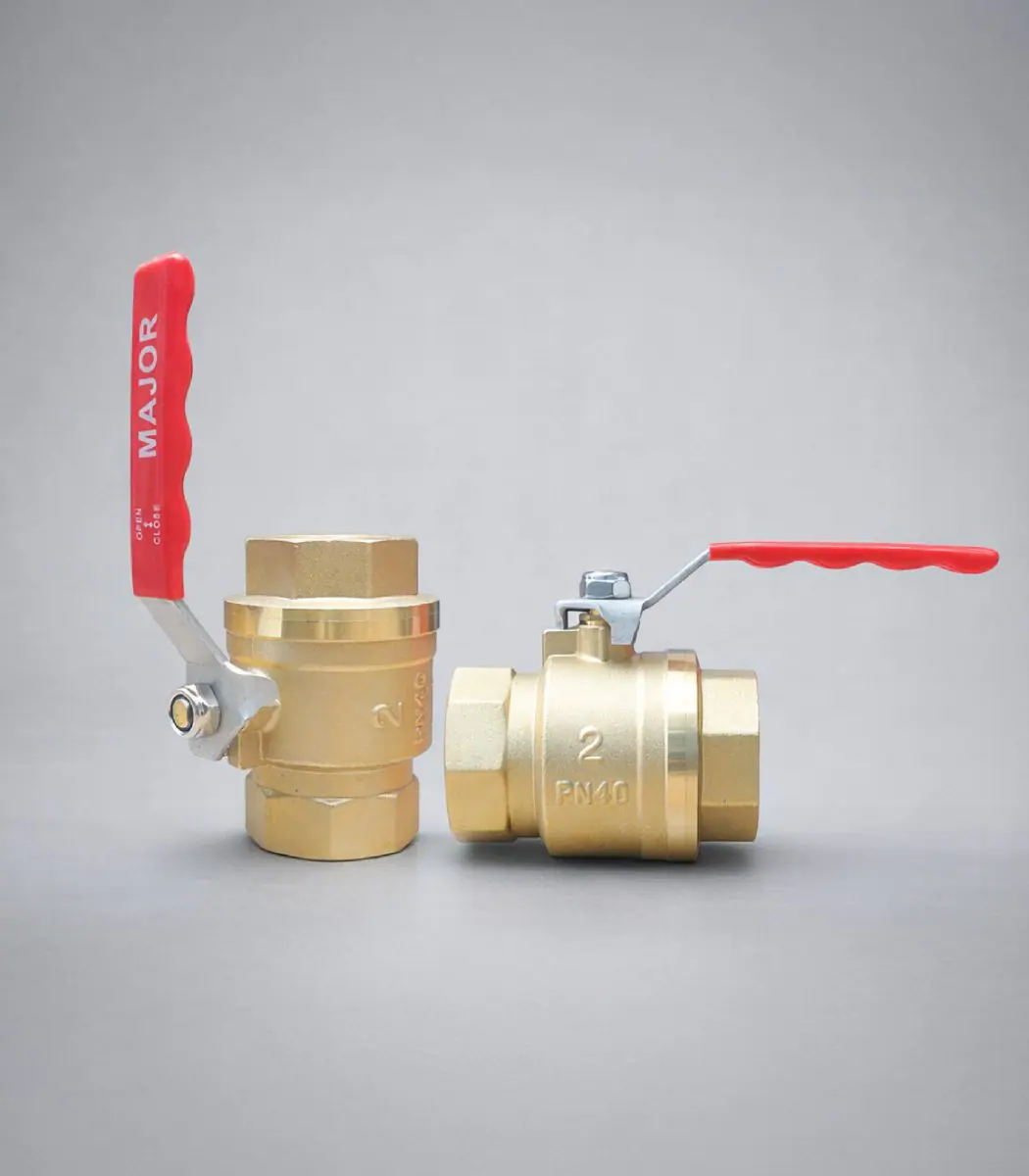 Major Brass Ball Valve, 2 Inch (China)