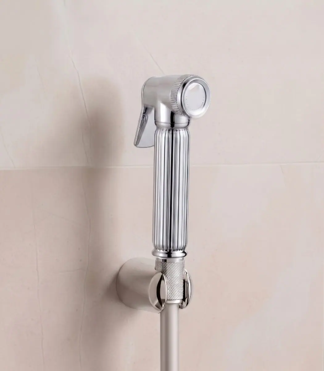 Major Heavy-Duty Shattaf Set 102, Chrome