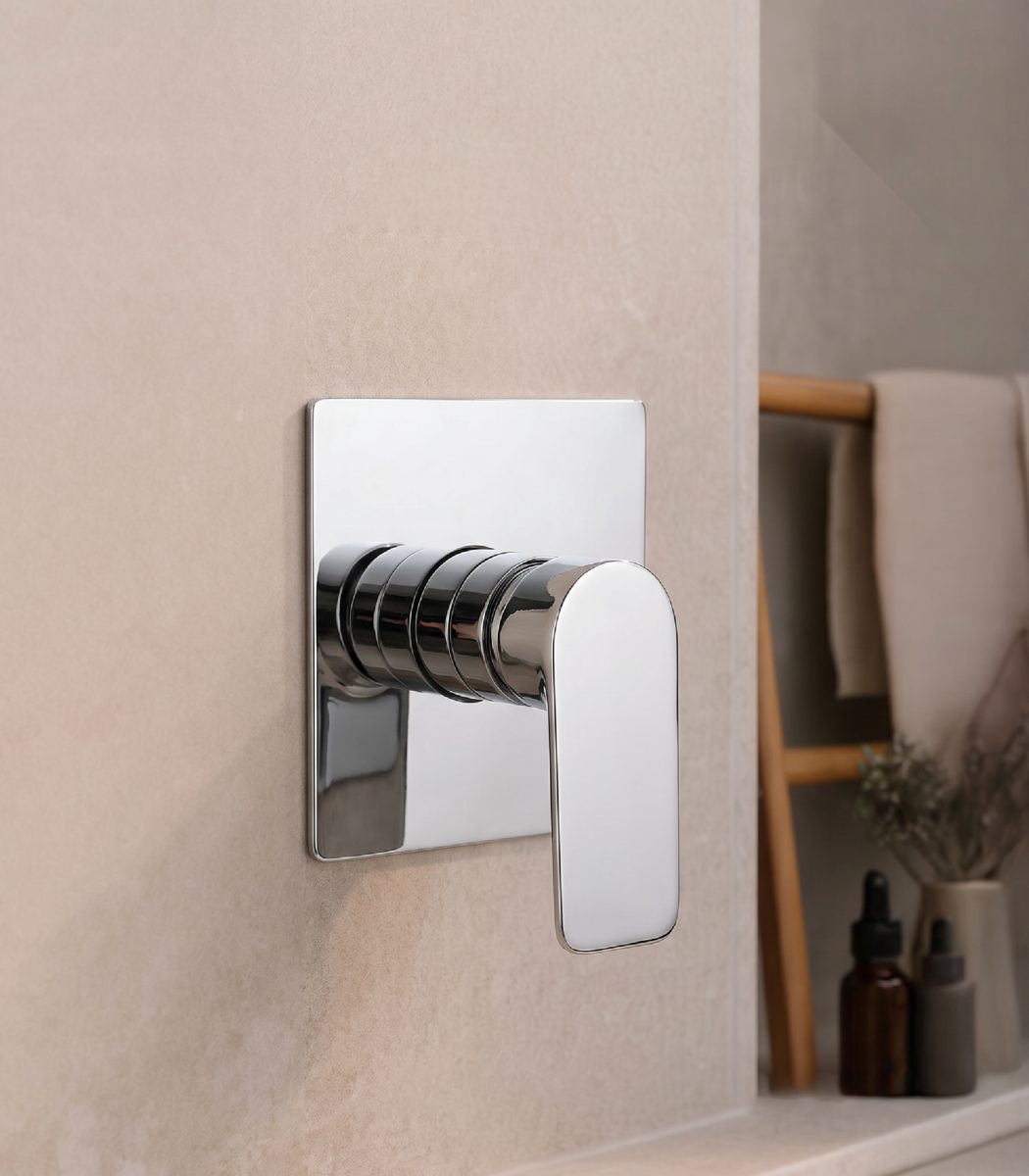 Rancy B6070-A841 Concealed Brass Shower Mixer Set, 1-Way (China)