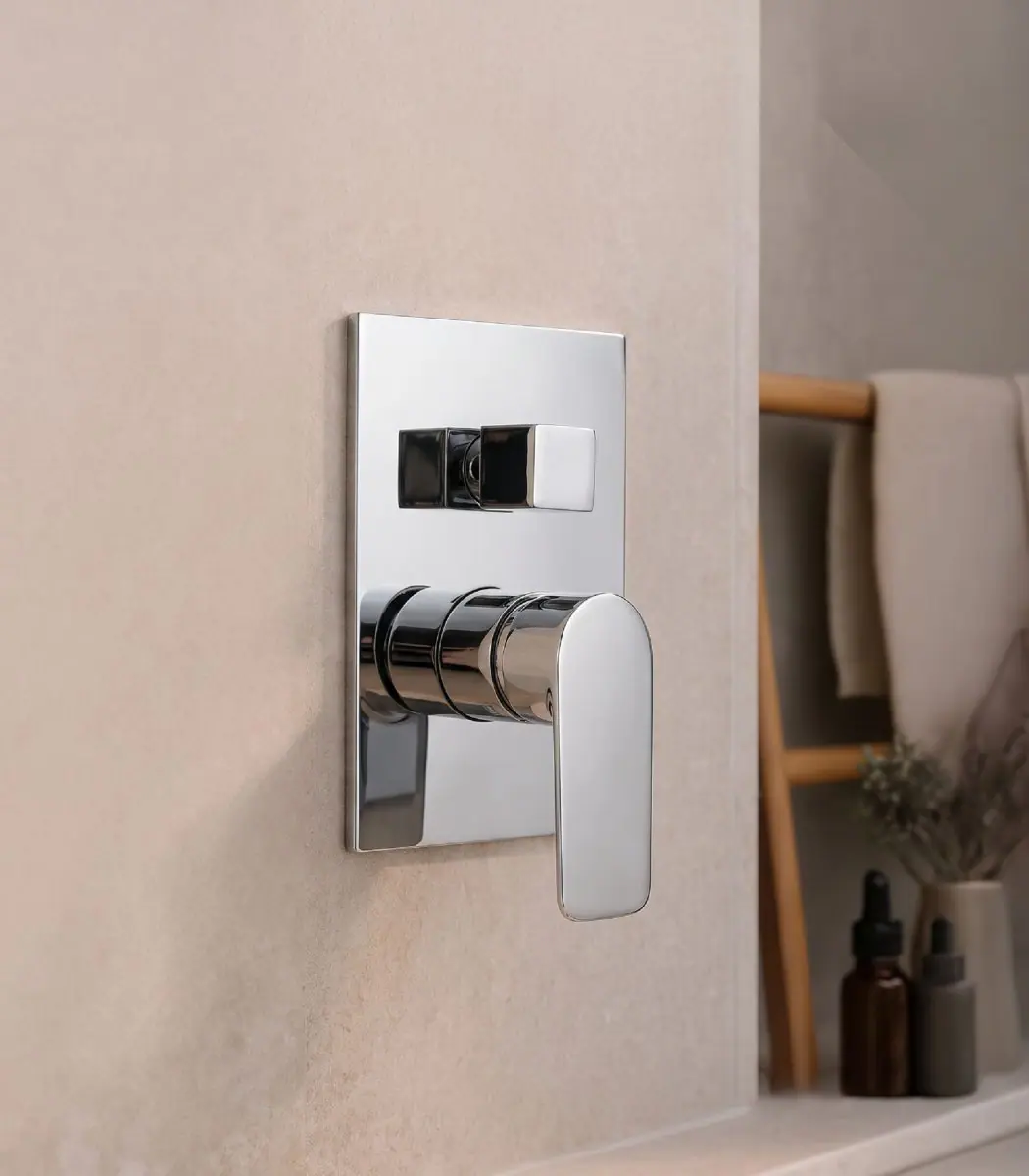 Rancy B6068-A841 Concealed Brass Shower Mixer Set, 2-Way (China)