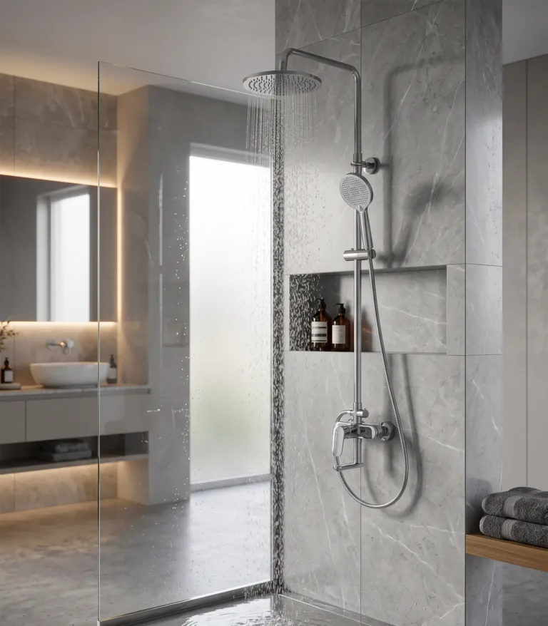 Round Hand Shower Set 43106-C, Chrome