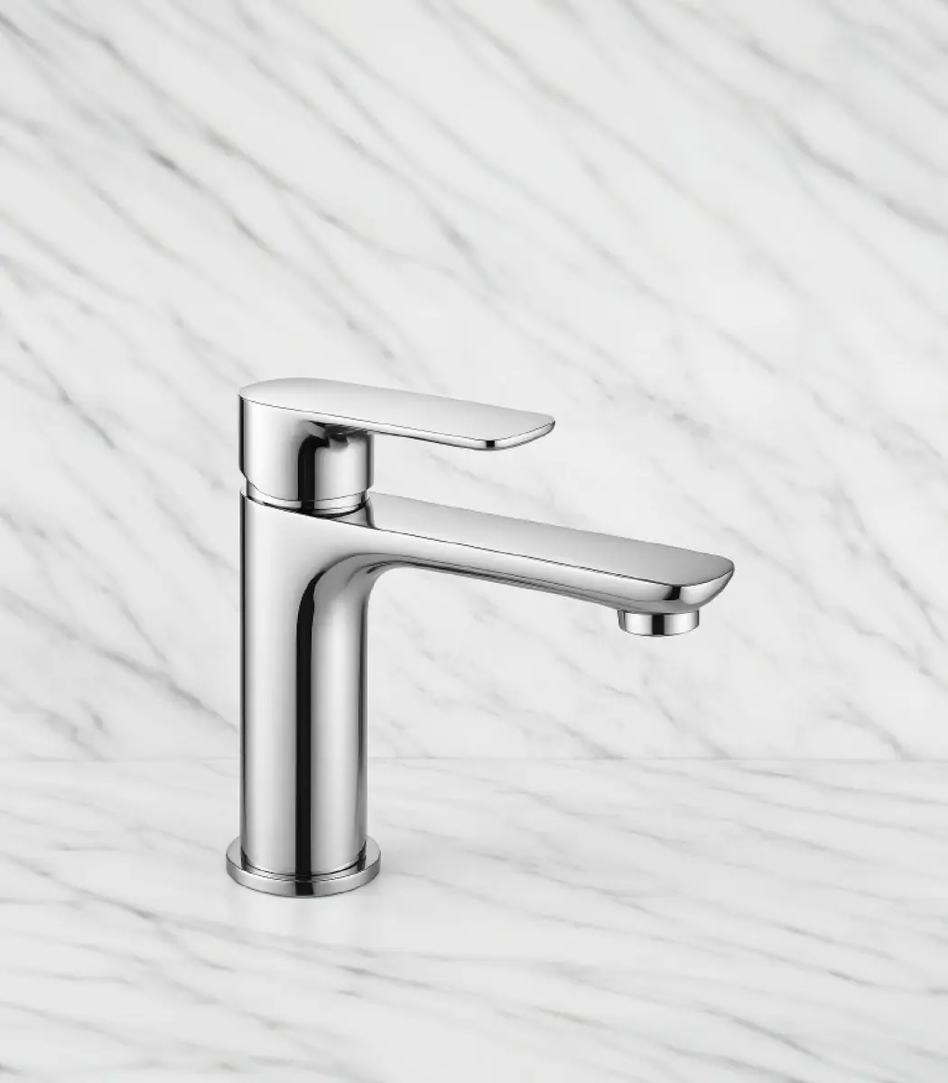 Rancy B8251-1J Brass Basin Mixer, Chrome