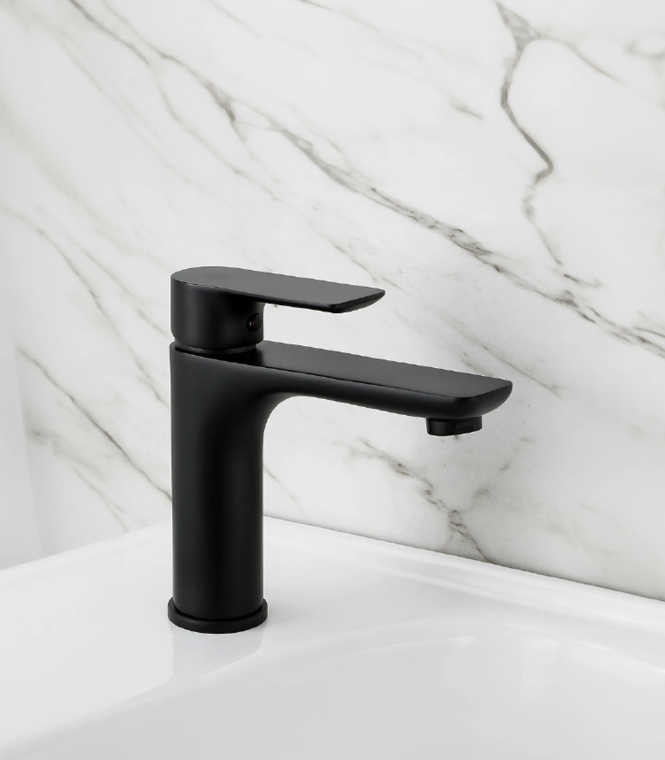 RANXBBTRBK Rancy B8251-3 Brass Bath Mixer, Matte Black