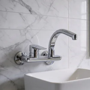 خلاط مطبخ جداري  رانسي كروم B8251-48