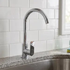 خلاط مطبخ واحد فتحه رانسي كروم B8251-20J