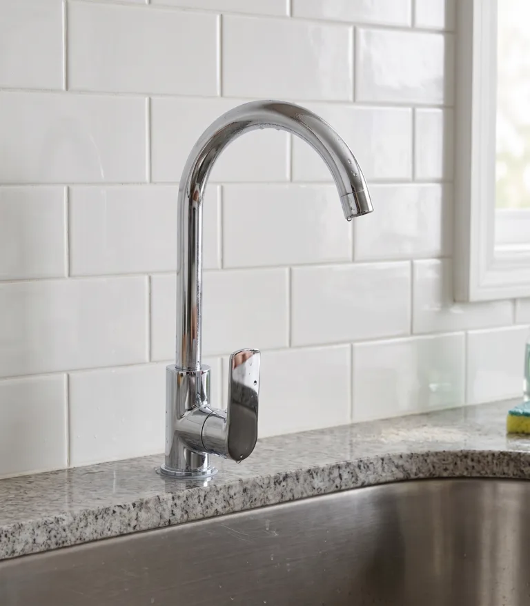 Rancy B8251-20J Single-Hole Brass Sink Mixer, Chrome (China)