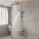 مسطره دبل مع شاشه مع شطاف كروم رانسي